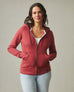 Women's Classic Full Zip - Valentines - Washed Red